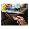 Scotch Restickable Mounting Tabs, Removable, Repositionable, Holds Up to 1 lb (4 Tabs), 1 x 1, Clear, PK18 R100